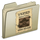 Light Brown WANTED Icon